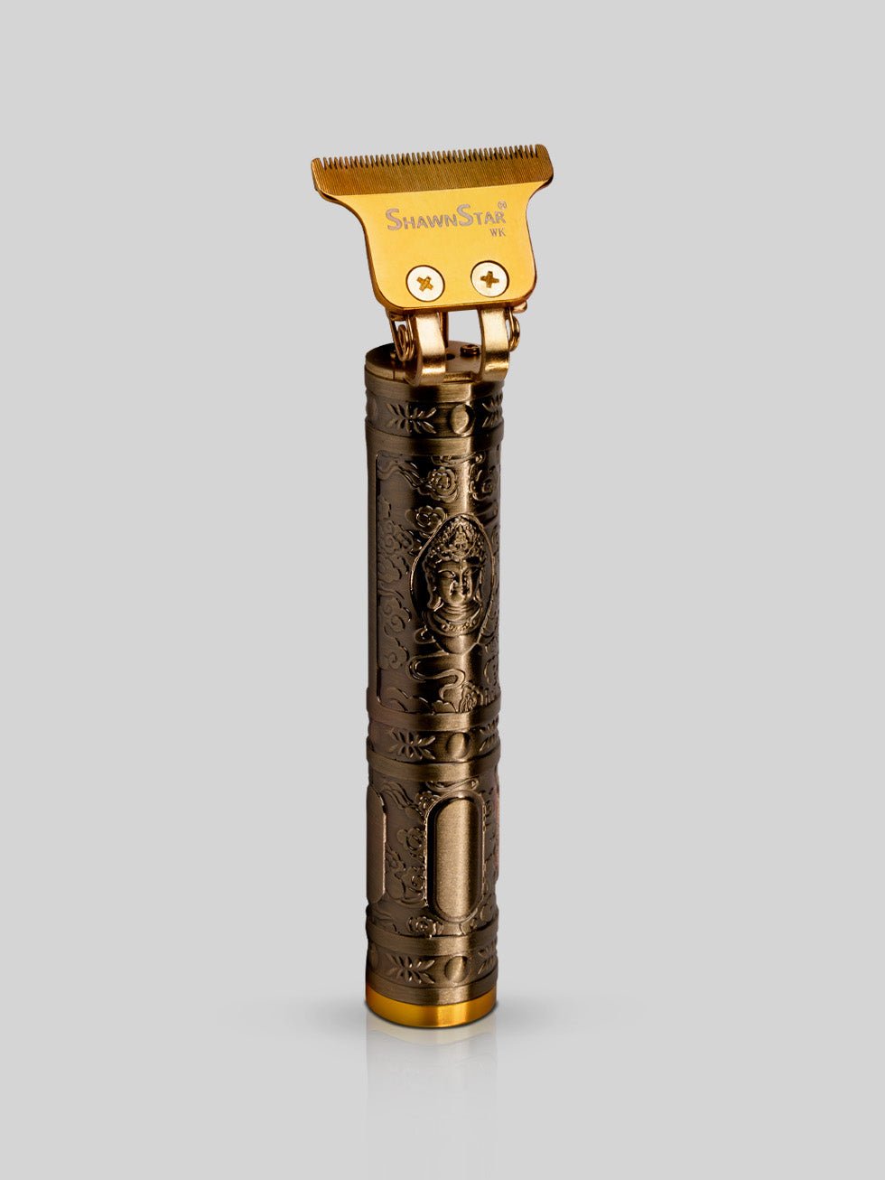 Maquina de Acabamento Dourada Buda - PROFISSIONAL - BARBA LENHADOR