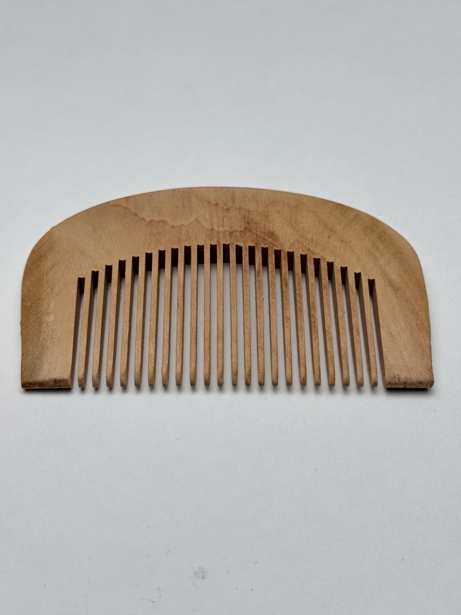 Pente de Madeira Curvo Anti Frizz - BARBA LENHADOR