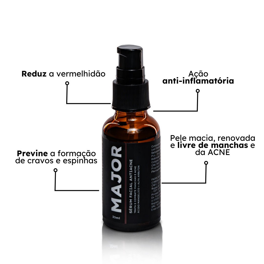 Sérum Anti - Acne MAJOR - BARBA LENHADOR