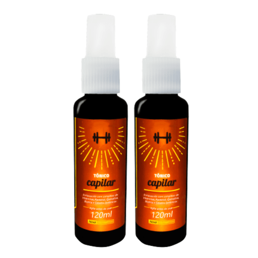 2 Barber Line - Tônico para Crescimento de Barba e Cabelo - BARBA LENHADOR