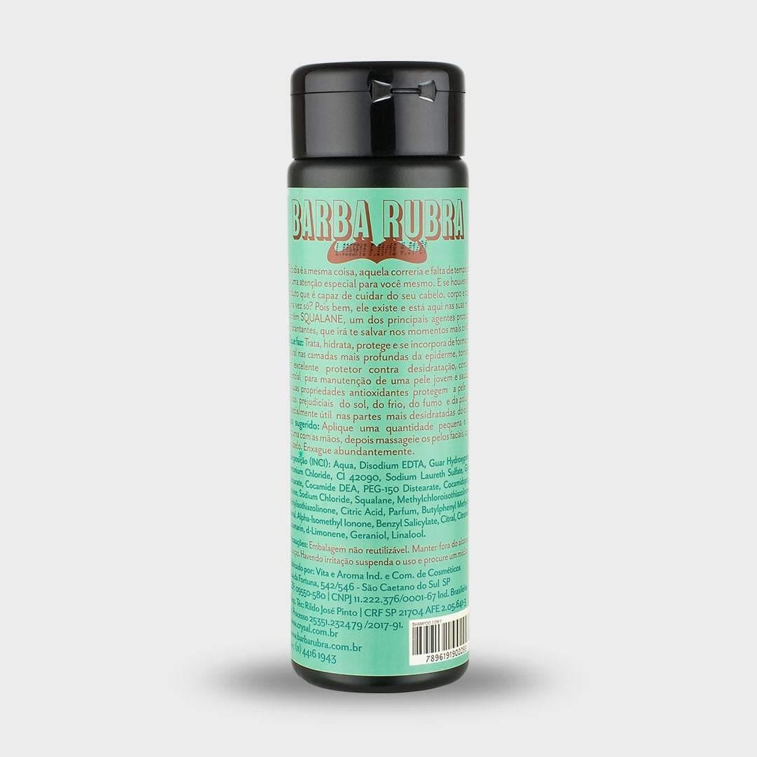 Shampoo 3 em 1 250ml Barba Rubra - BARBA LENHADOR