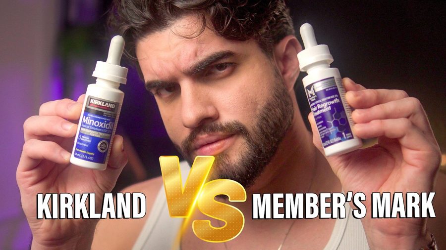 Kirkland e Member's Mark: é o mesmo minoxidil?
