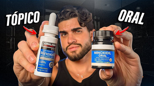 Qual o melhor MINOXIDIL? ORAL ou TÓPICO? - BARBA LENHADOR