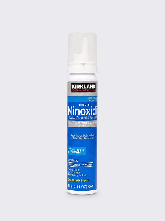 1 Frasco Minoxidil FOAM 5% em Espuma | Tratamento para Barba e Cabelo - BARBA LENHADOR