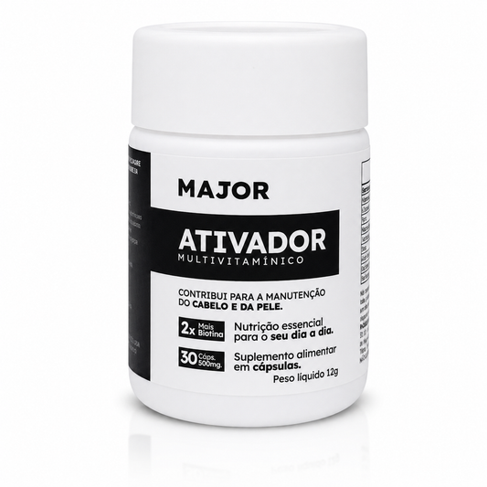 Multivitamínico Ativador – Crescimento de Barba e Cabelo