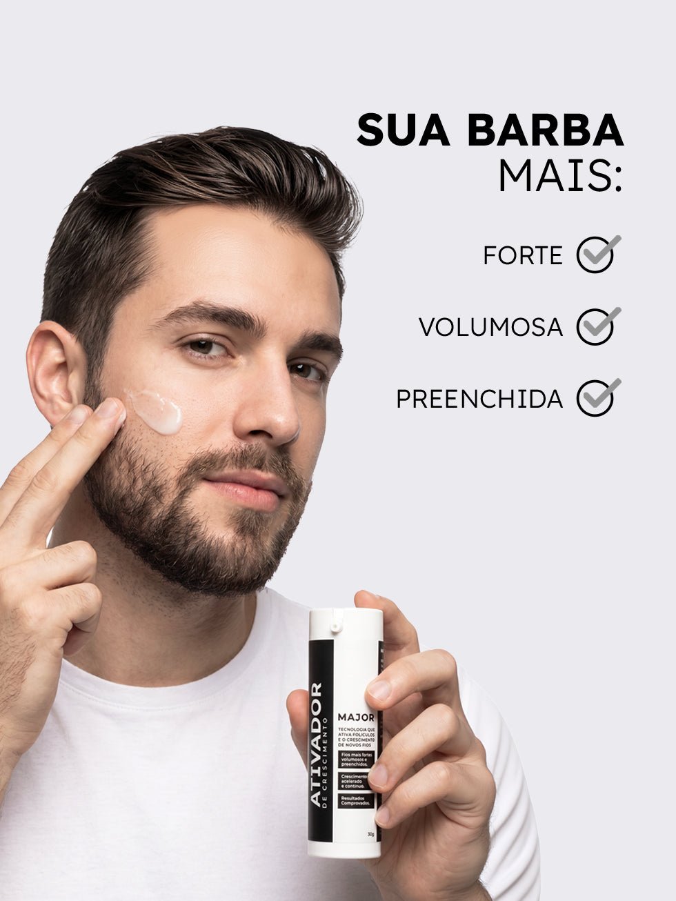 Ativador de Crescimento MAJOR - BARBA LENHADOR