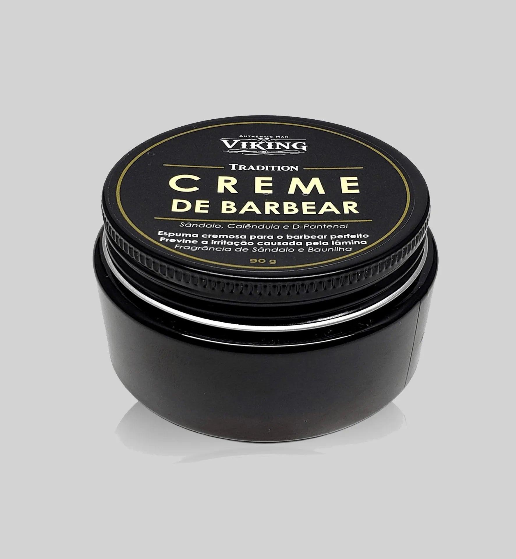 Creme de Barbear - Tradition - Viking - BARBA LENHADOR