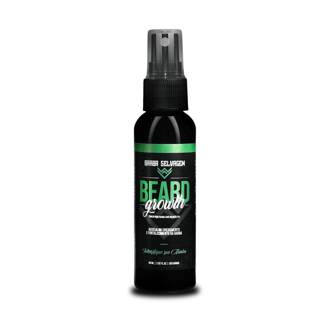 1 Beard Growth - Composto para Crescimento de Barba - BARBA LENHADOR