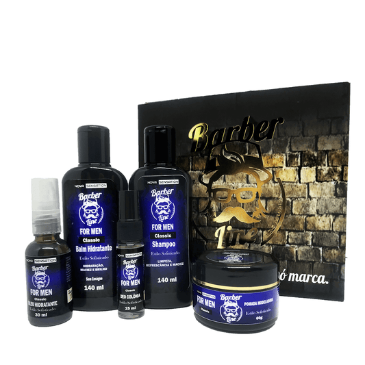 Kit Barber Line - Classico - BARBA LENHADOR