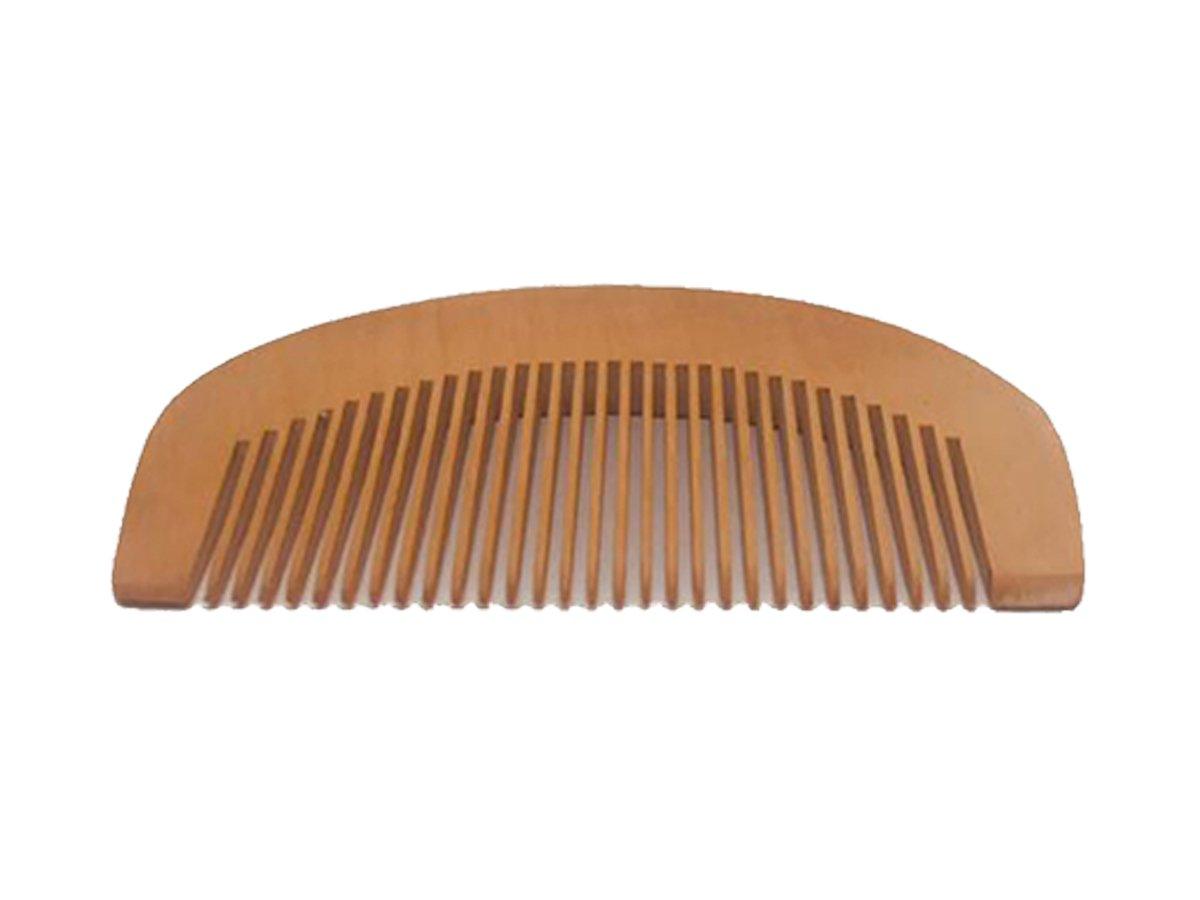 Pente de Madeira Curvo Anti Frizz - BARBA LENHADOR